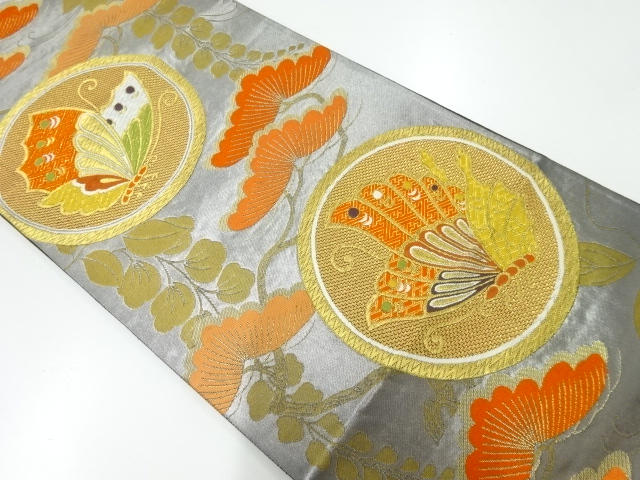 JAPANESE FUKURO OBI / WOVEN BUTTERFLY